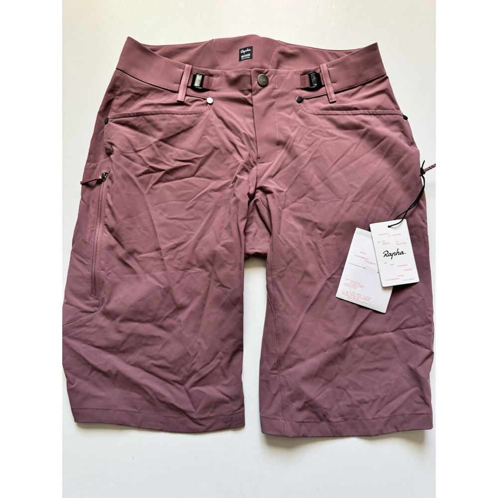 Rapha Womens Trail Shorts in Medium NWT Rose Brown